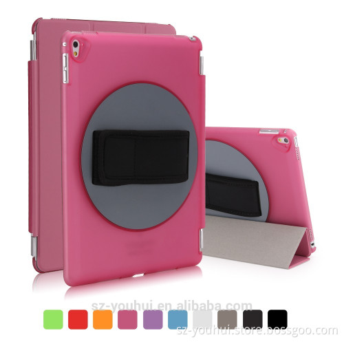 Hot selling 360 rotating holster cover case for iPad pro 9.7